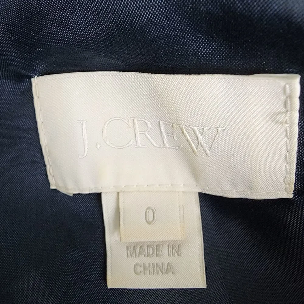J CREW WOMEN'S MISHA ONE SHOULDER WITH SUBTLE PLEATING FITTED DRESS SIZE 0